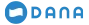 Logo DANA e-wallet — metode pembayaran di materi resmi OLXTOTO